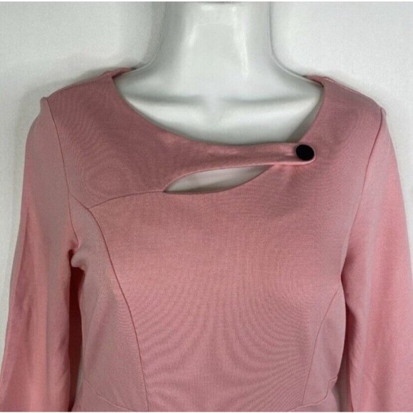 New Homeyee Floral Print Bodycon Pencil Dress Work Casual‎ Women Size Medium - Picture 4 of 10